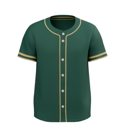 Monarch Baseball jerseys 3D design preview