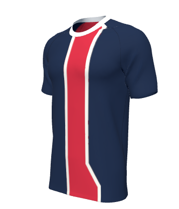 PSG 2027 — Paris Axis (Concept) Football jerseys 3D design preview